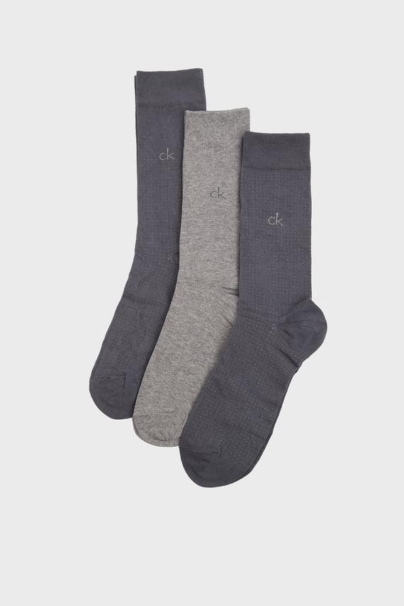 Набор носков CK MEN SOCK 3P GIFTBOX DROPNEE