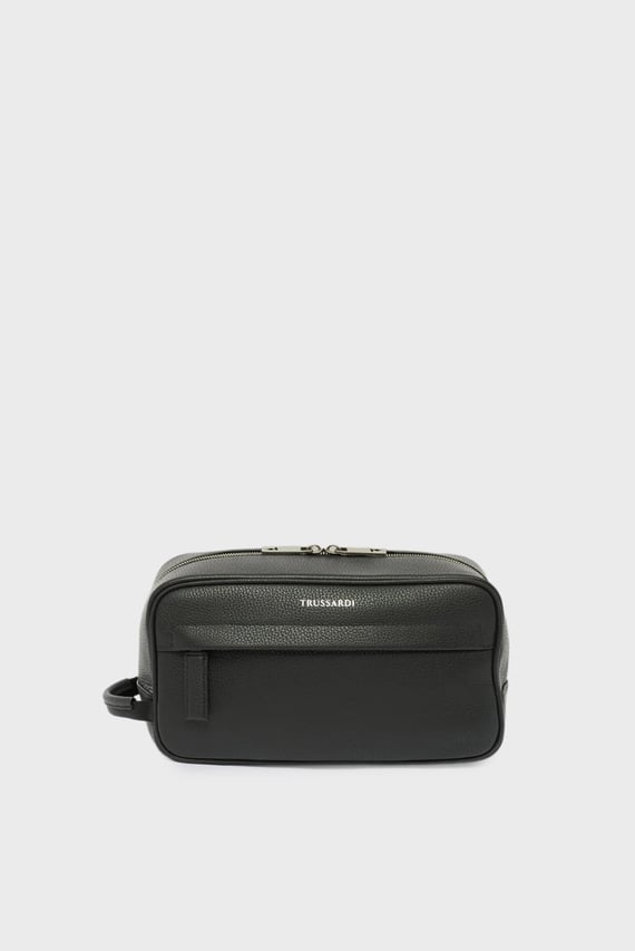 Косметичка OFFICE BEAUTY CASE - GRAINED LEATHER Trussardi Косметичка OFFICE BEAUTY CASE - GRAINED LEATHER Trussardi