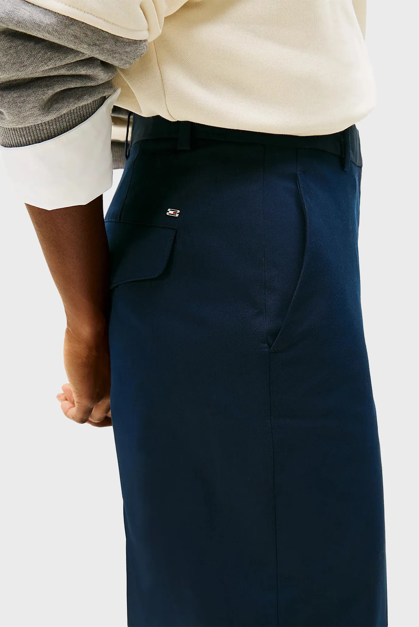 Штаны COTTON WIDE LEG PANT 2