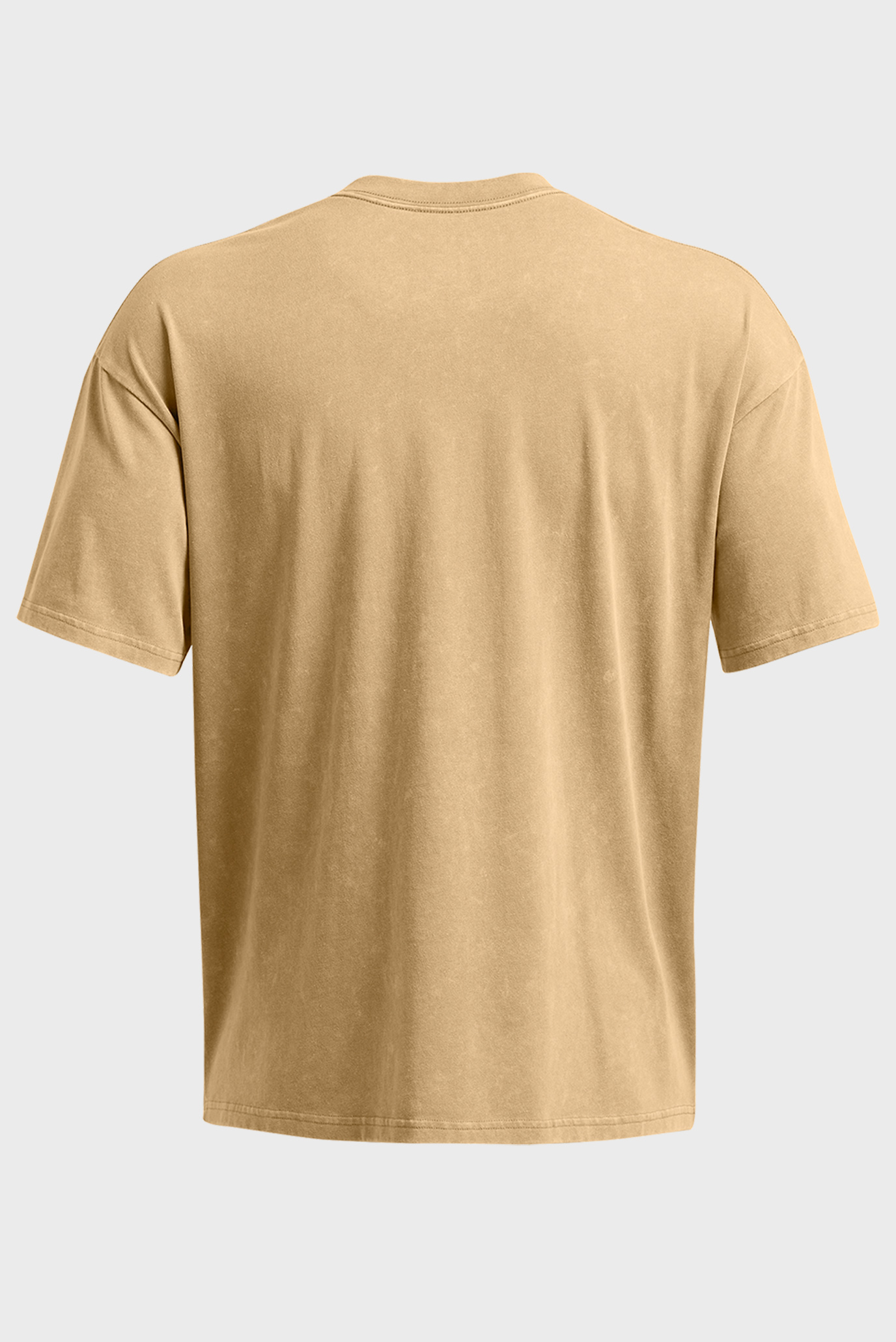 Мужская бежевая футболка UA M HW OS LOGO WASH SS 4