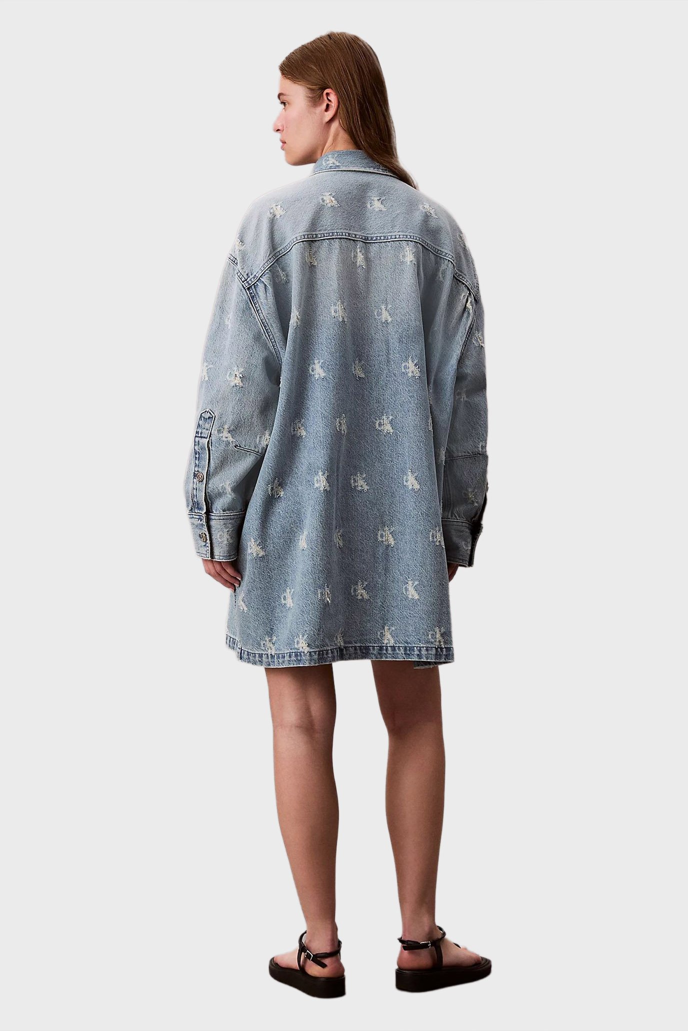 Платье DENIM SHIRTDRESS CK DISTRESSED I 3