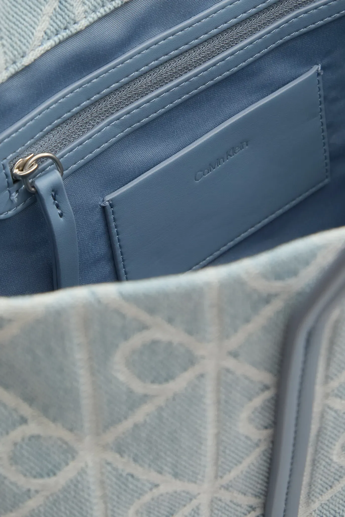 Сумка EMBLEM AOP DENIM SMALL TOTE 6