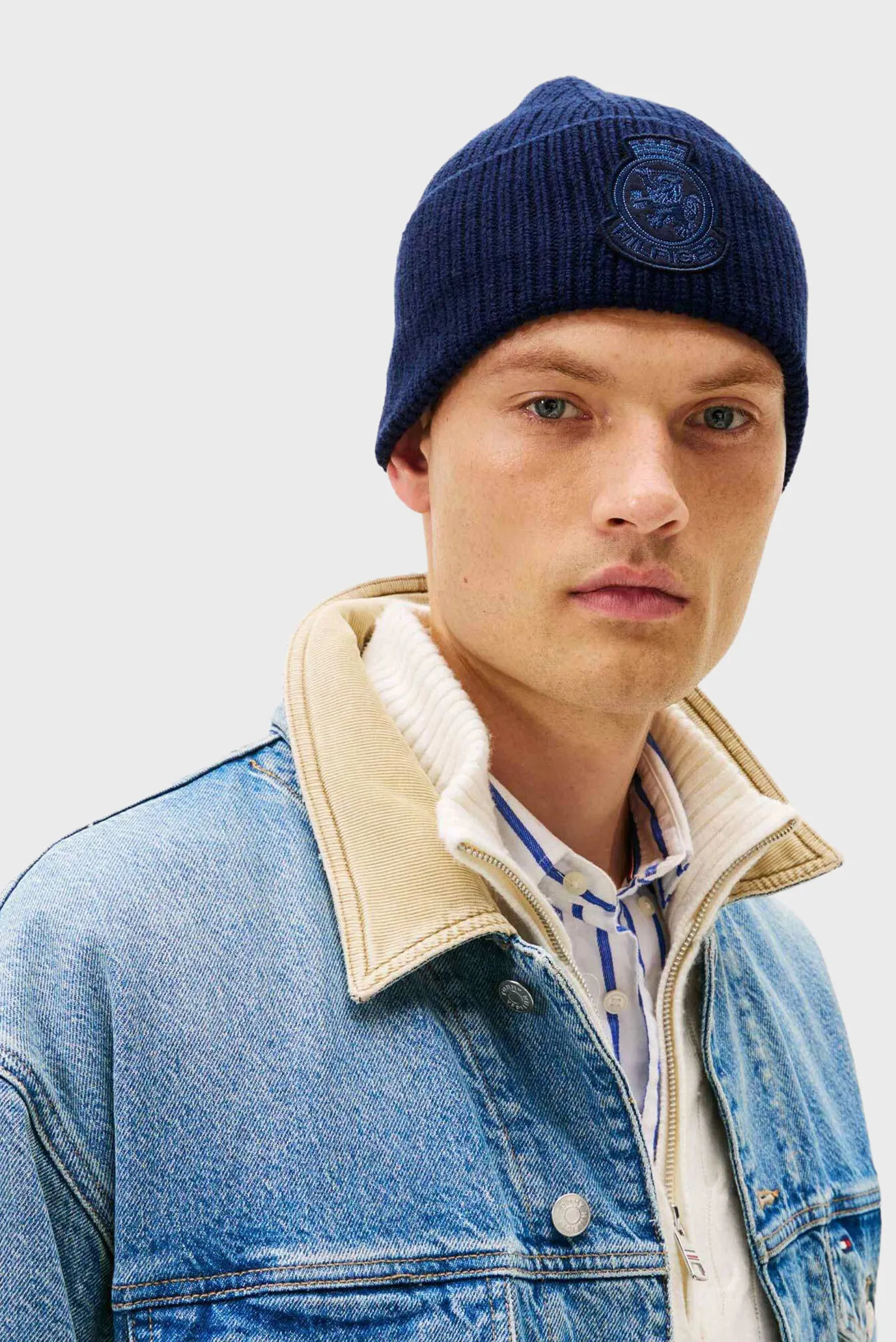 Шапка TH CREST WOOL BEANIE 2