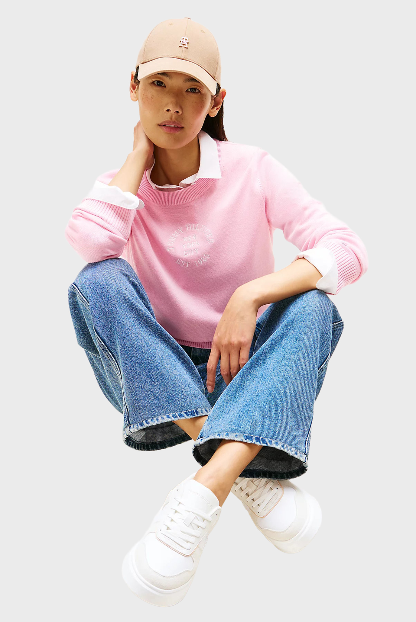 Кроссовки TH FASHION COURT MIX SNEAKER 2