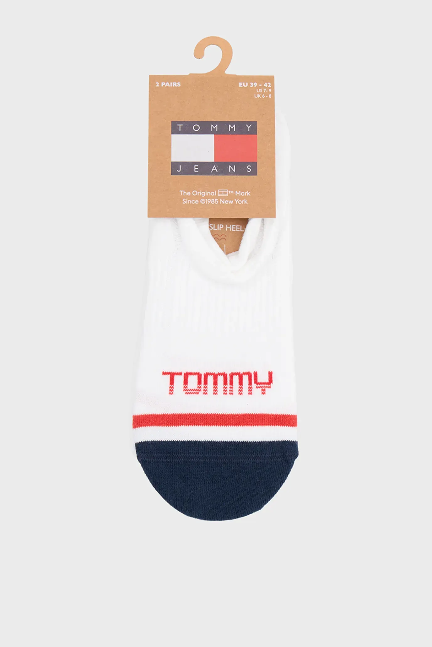 Следы TH UNI TJ FOOTIE HC 2P STRIPE MOT 1