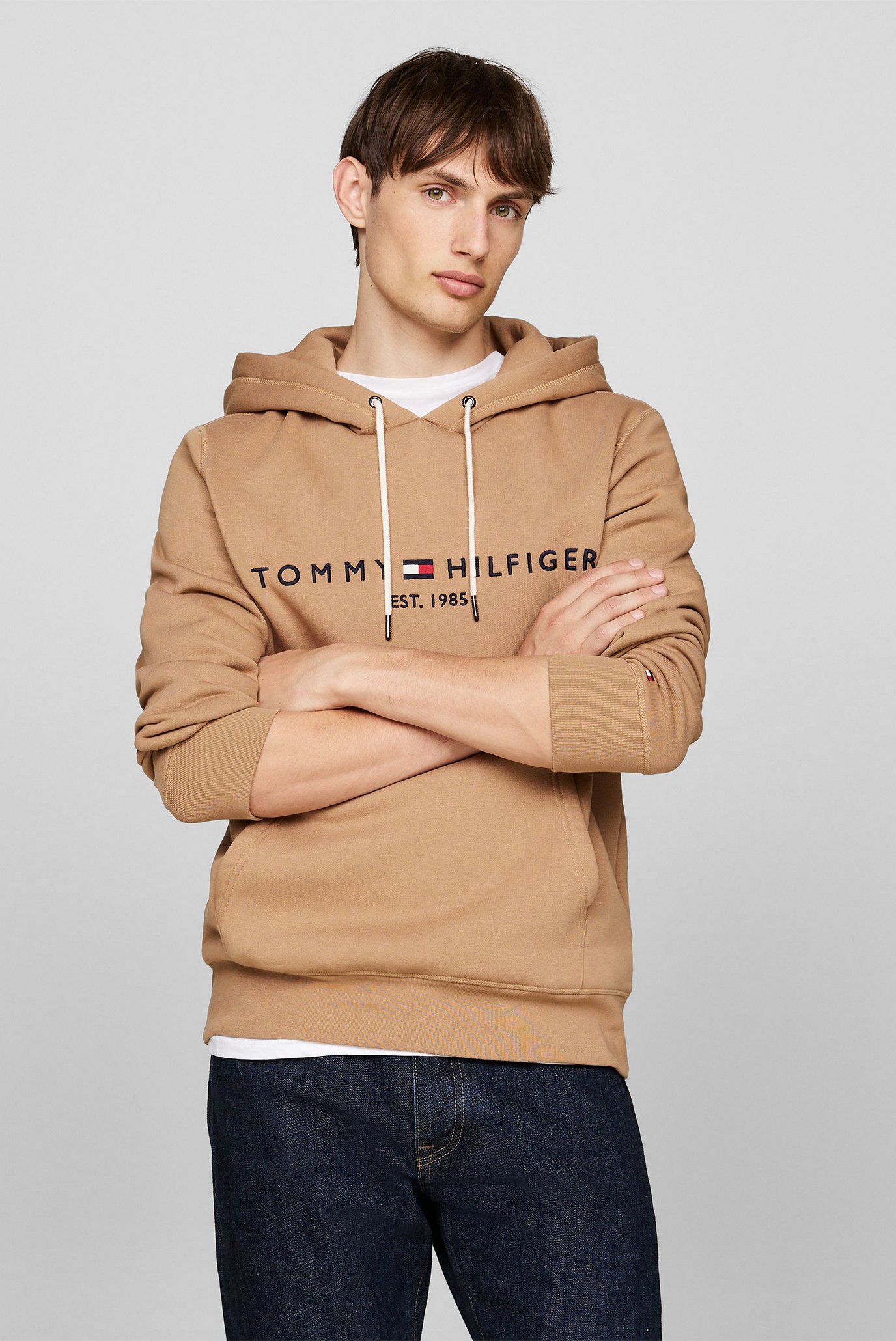 Худи/TOMMY LOGO HOODY 1