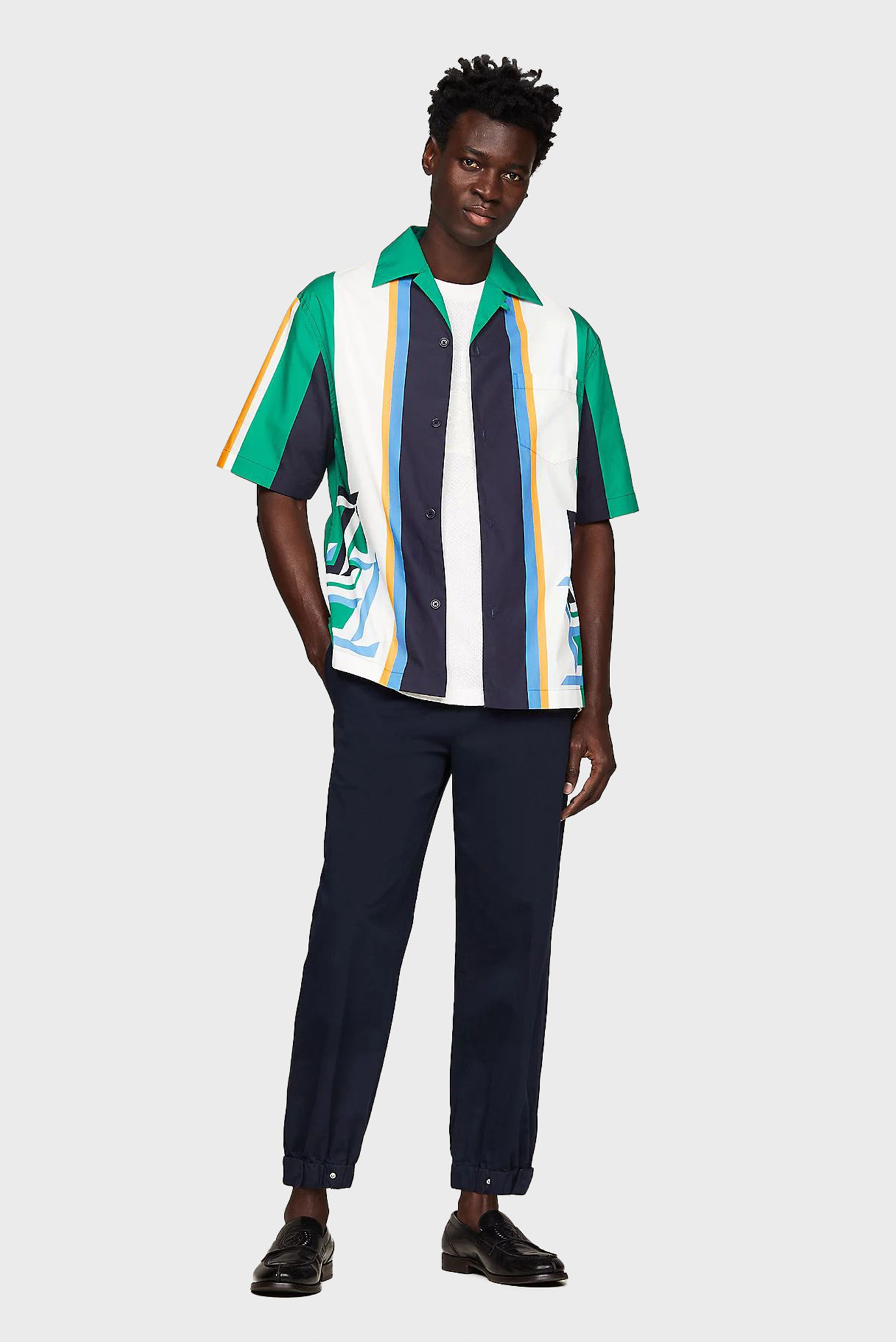 Рубашка с коротким рукавом THC MONOGRAM CUBAN COLLAR 2