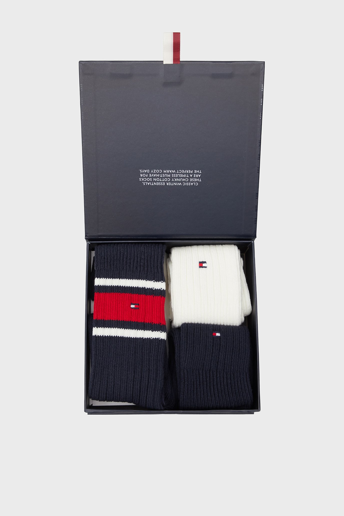 Мужские носки (3 пары) TH MEN SOCK 3P GIFTBOX BOOTSOCK 1