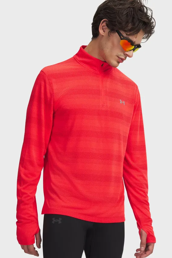 Свитшот UA Velociti 1 4 Zip-RED Under Armour