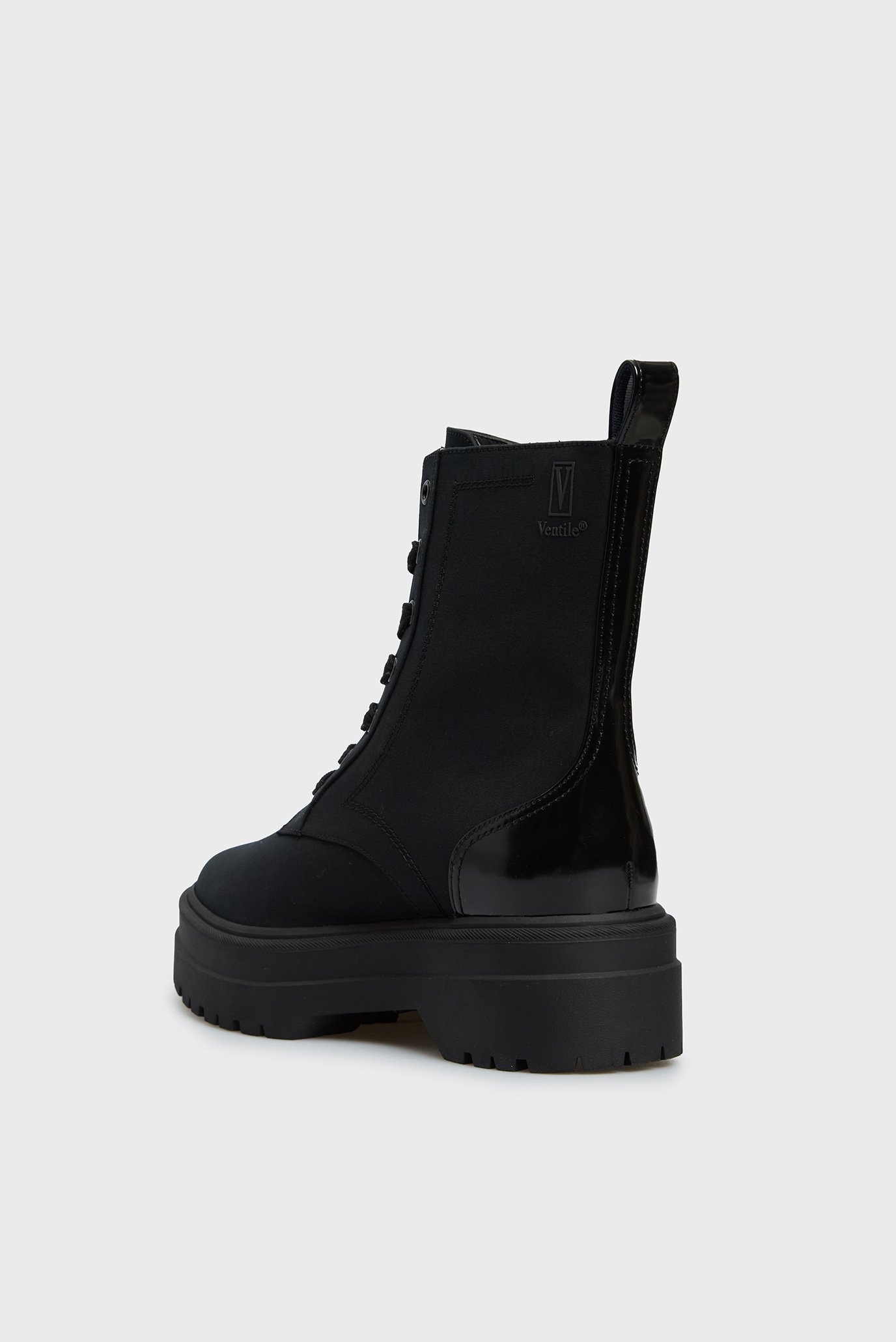 Женские черные ботинки FLAG VENTILE LACE UP BOOT 3