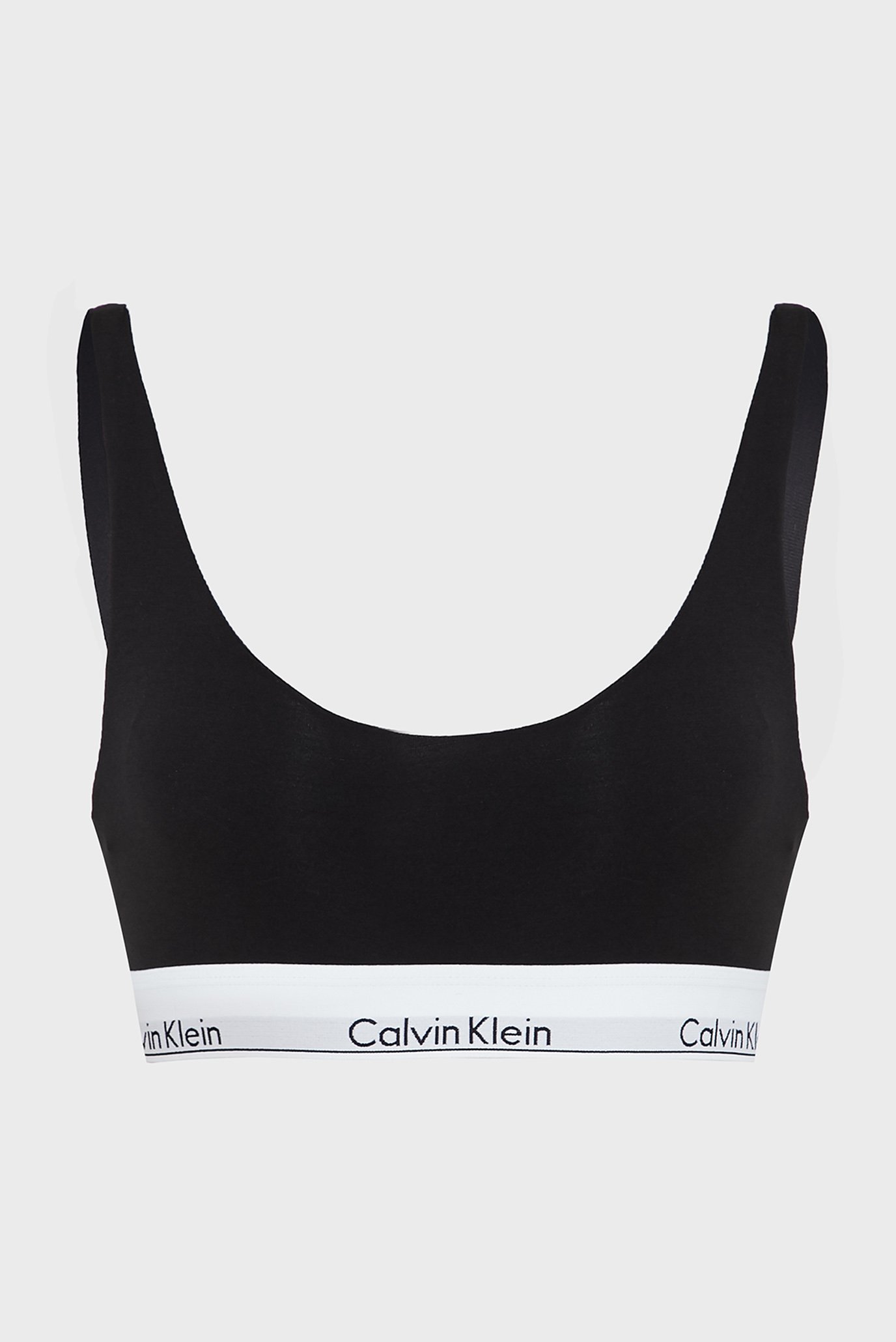 Женский черный топ LIGHTLY LINED BRALETTECalvin Klein Женский черный топ LIGHTLY LINED BRALETTE 6