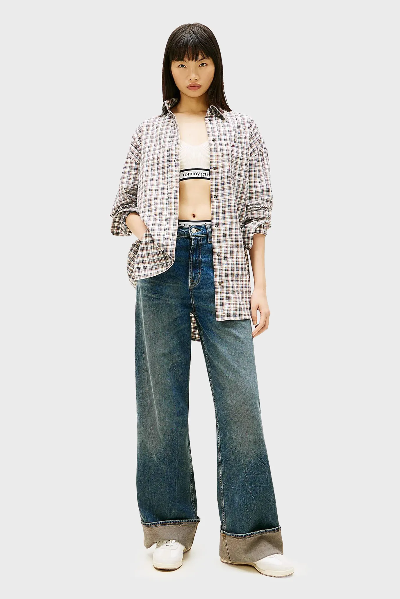 Джинсы CLAIRE HR WD TURN UP EI6154 2