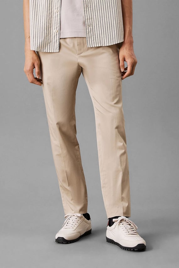 Брюки STRETCH SATEEN JOGGER