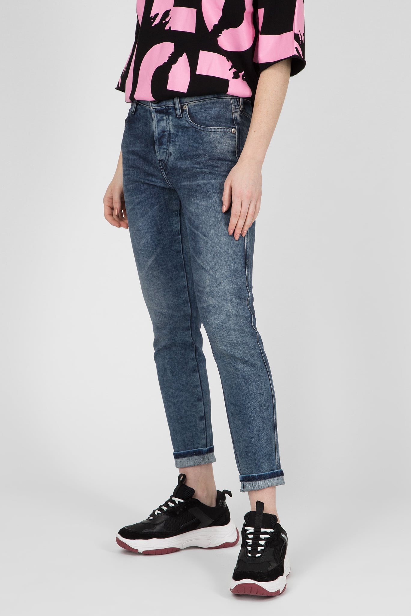 Женские синие джинсы BABHILA 2