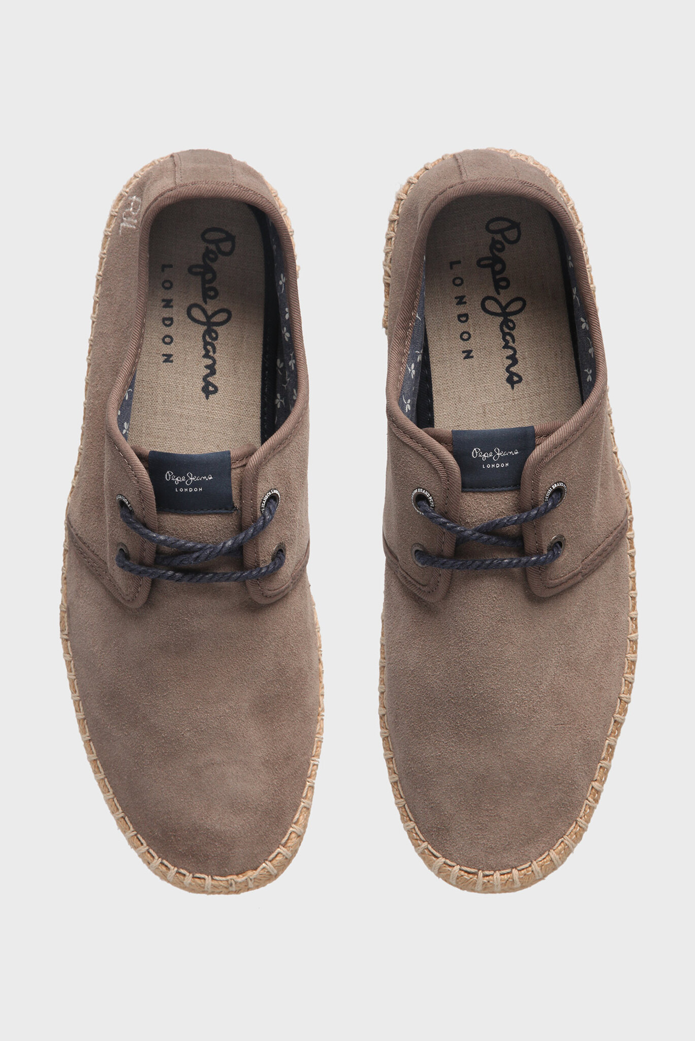 Мужские коричневые замшевые эспадрильи 3