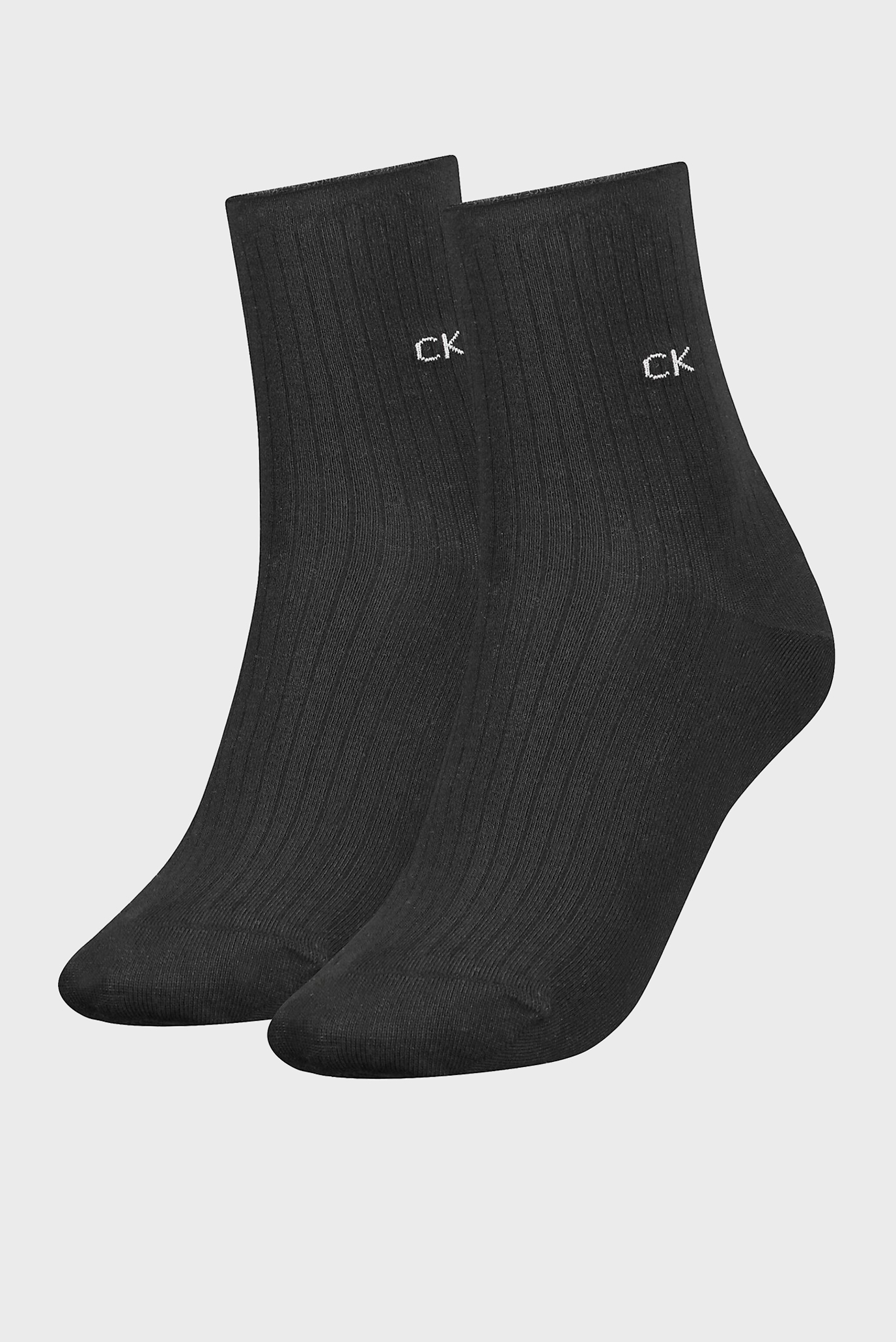 Носки CK WOMEN SHORT SOCK 2P ROLL TOP 5