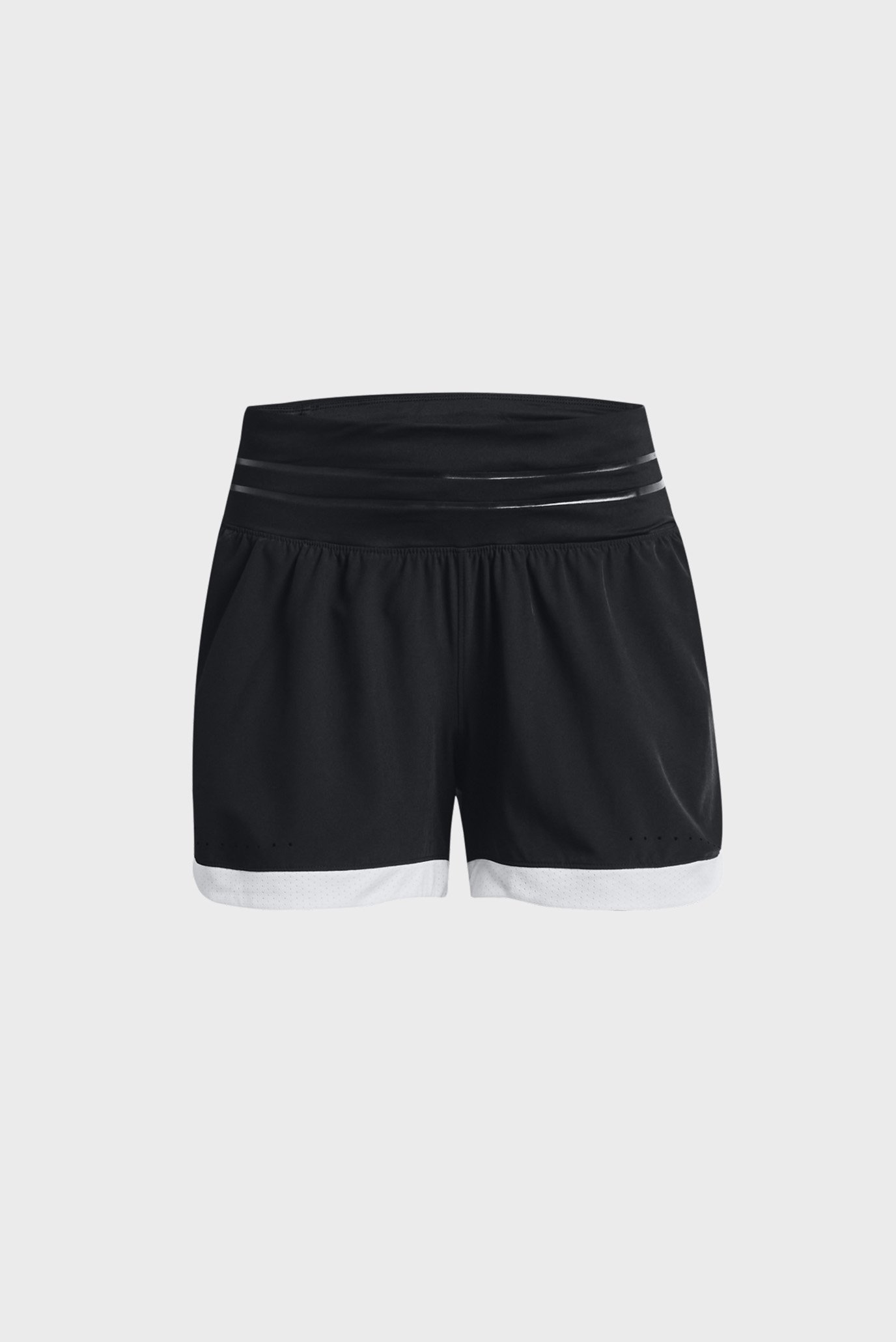 Женские черные шорты UA PaceHER ShortUnder Armour Женские черные шорты UA PaceHER Short 5