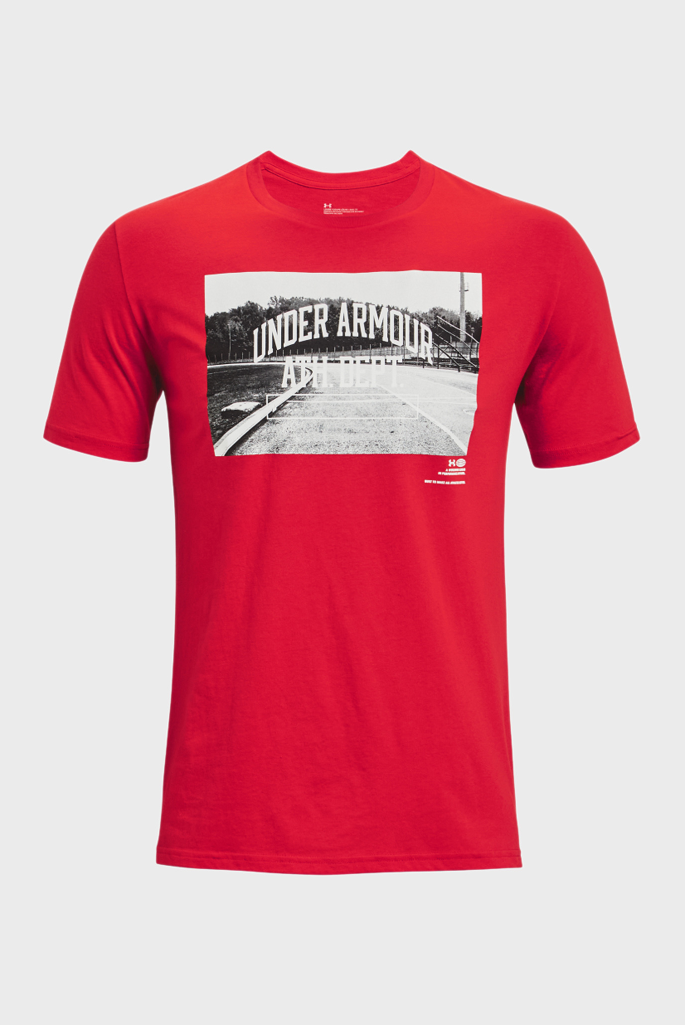 Мужская красная футболка UA ATH DEPT SS 5