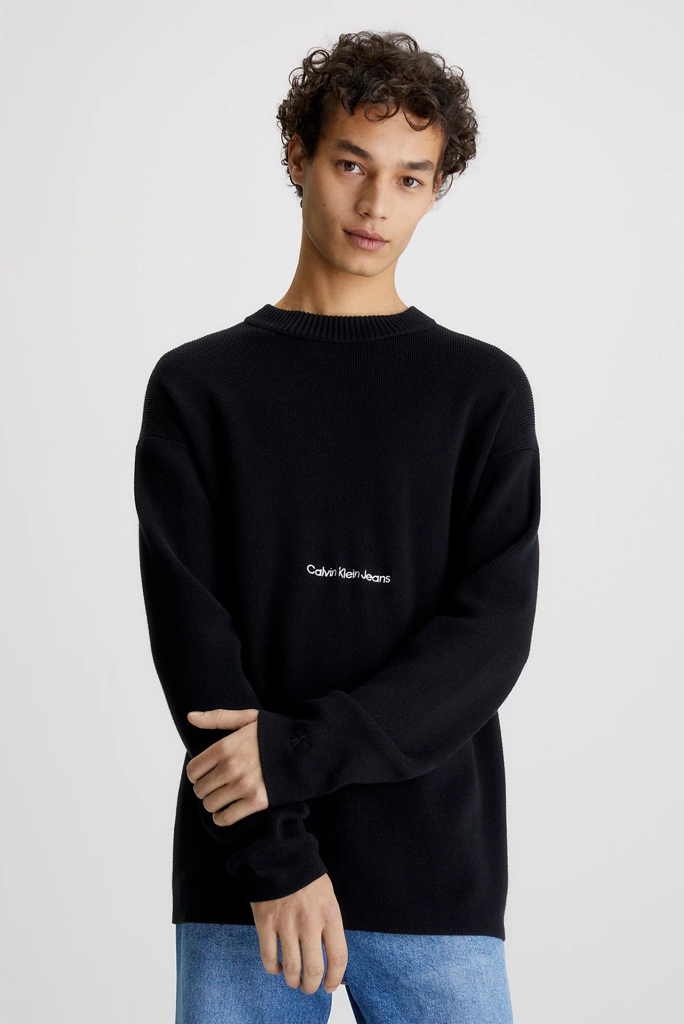 Мужской черный свитер INSTITUTIONAL 6