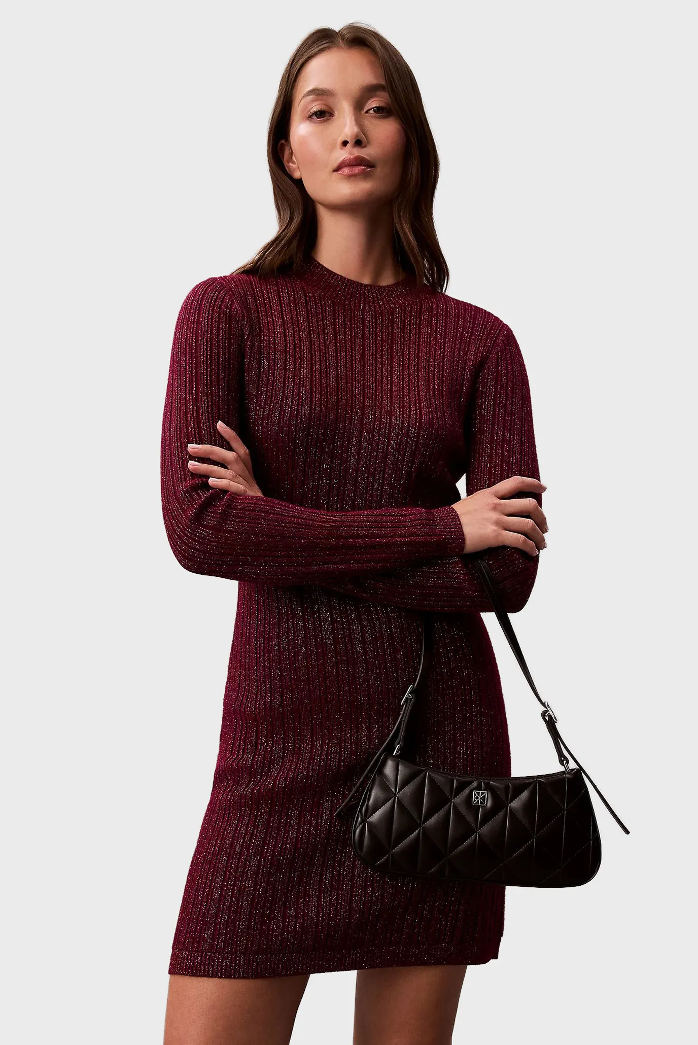 Сумка QUILTED SMALL SHOULDER BAG 2