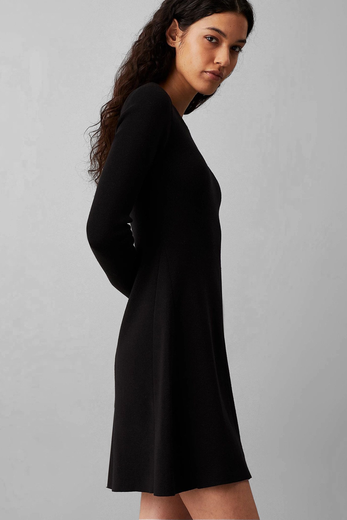 Платье CK INTARSIA SWEATER DRESS 3