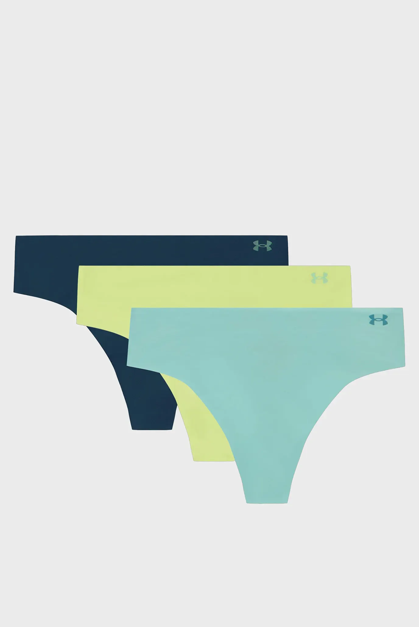 Трусы/UA PURE STRETCH NO SHOW THONG -SOLID 3PK 1