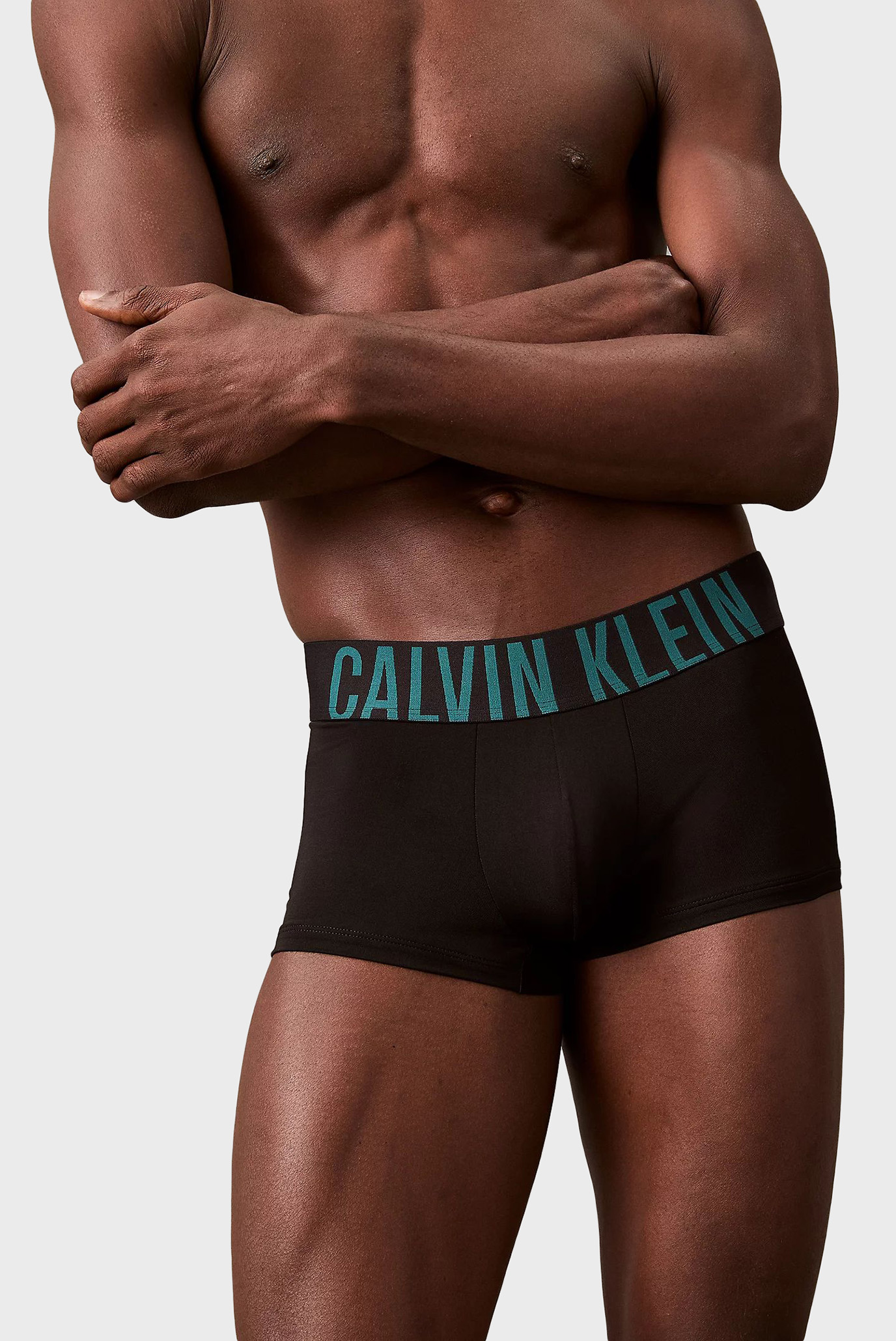 Мужские черные боксеры (3 шт) LOW RISE TRUNK 5