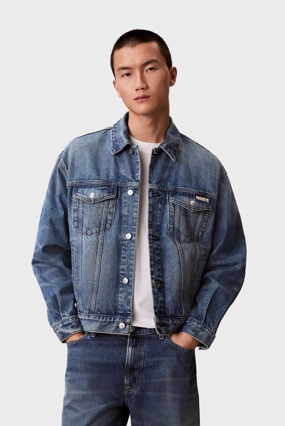Куртка джинсовая 90S INDIGO CITRINE TRUCKER Calvin Klein Jeans