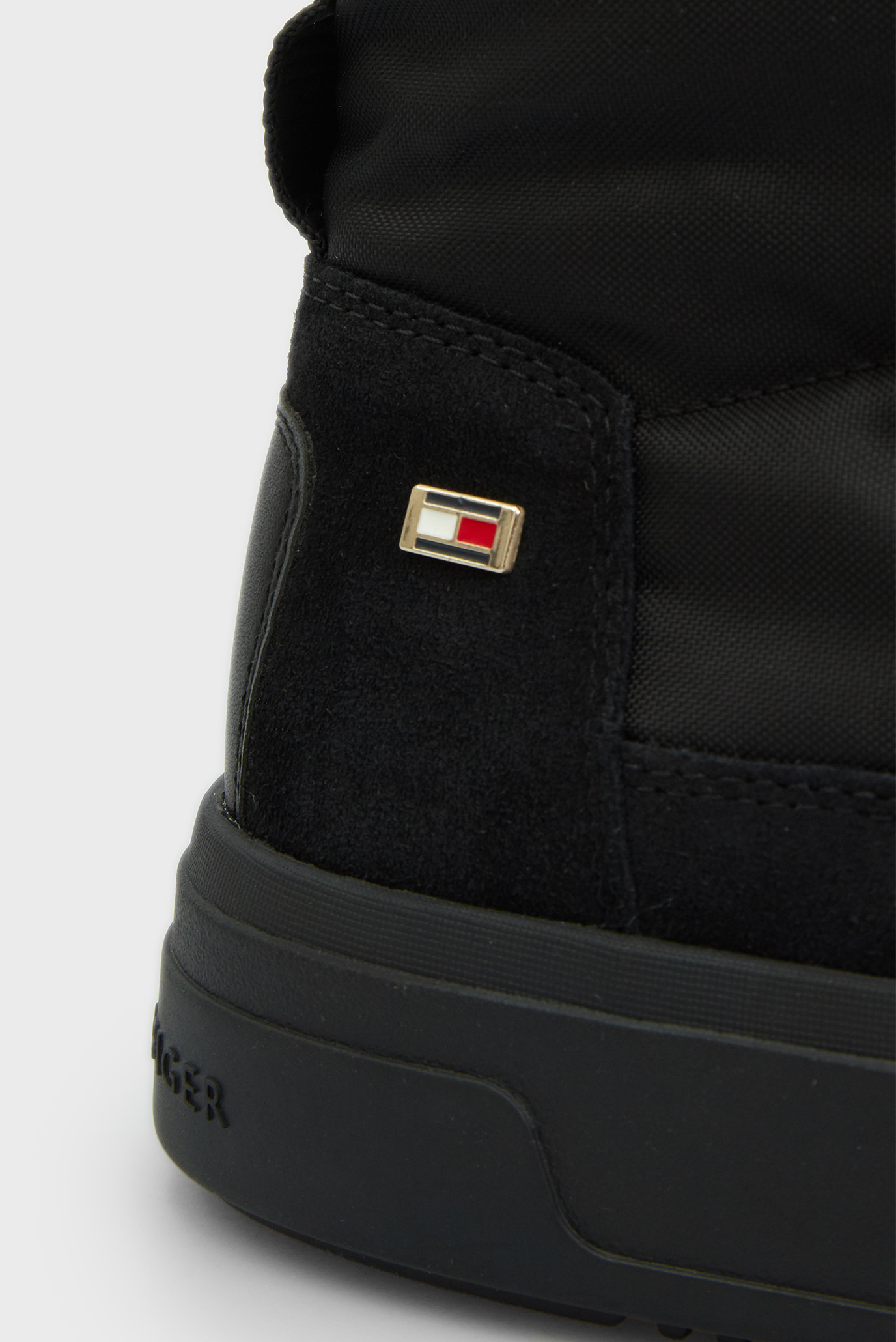 Женские черные дутики FLAG NYLON MINI SNOWBOOT 2