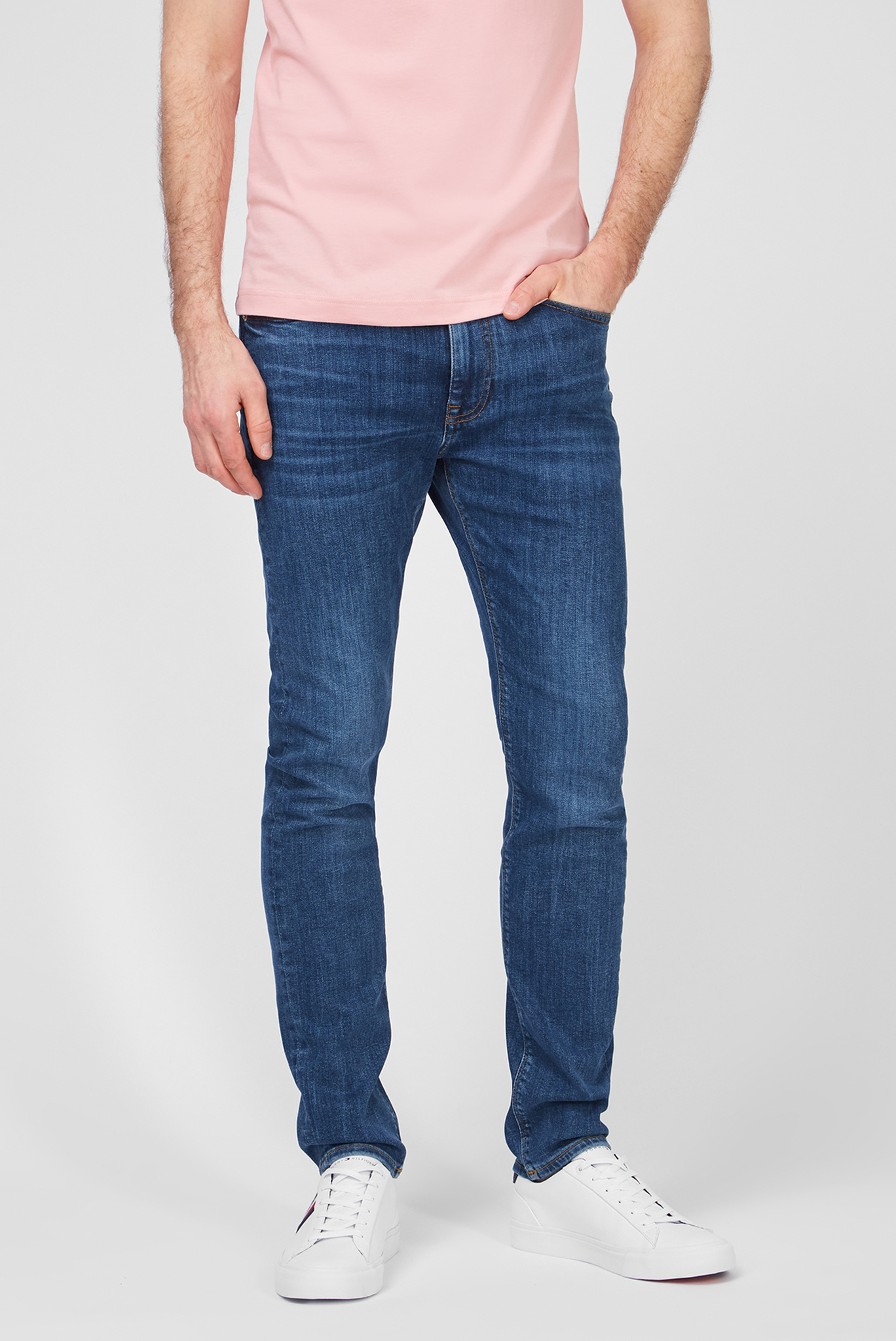 Мужские синие джинсы CORE SLIM BLEECKER OREGON 1