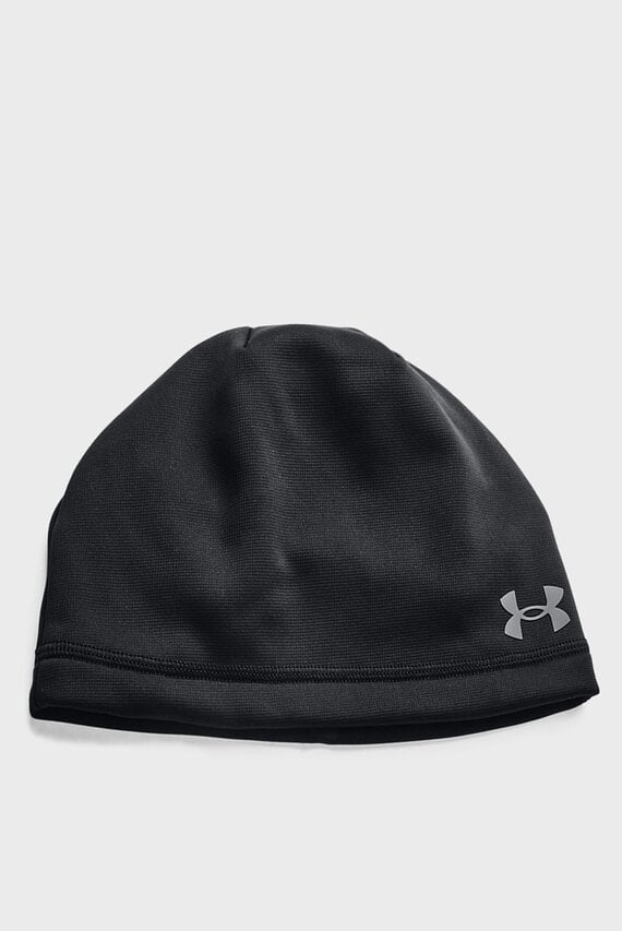 Мужская черная шапка UA Storm Beanie