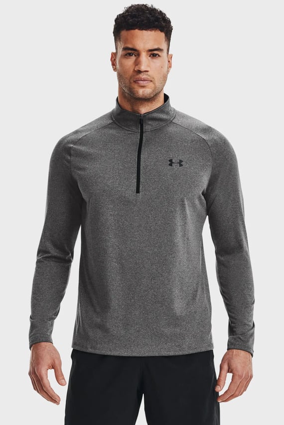 Лонгслив UA Tech 2.0 1 2 Zip-GRY Under Armour