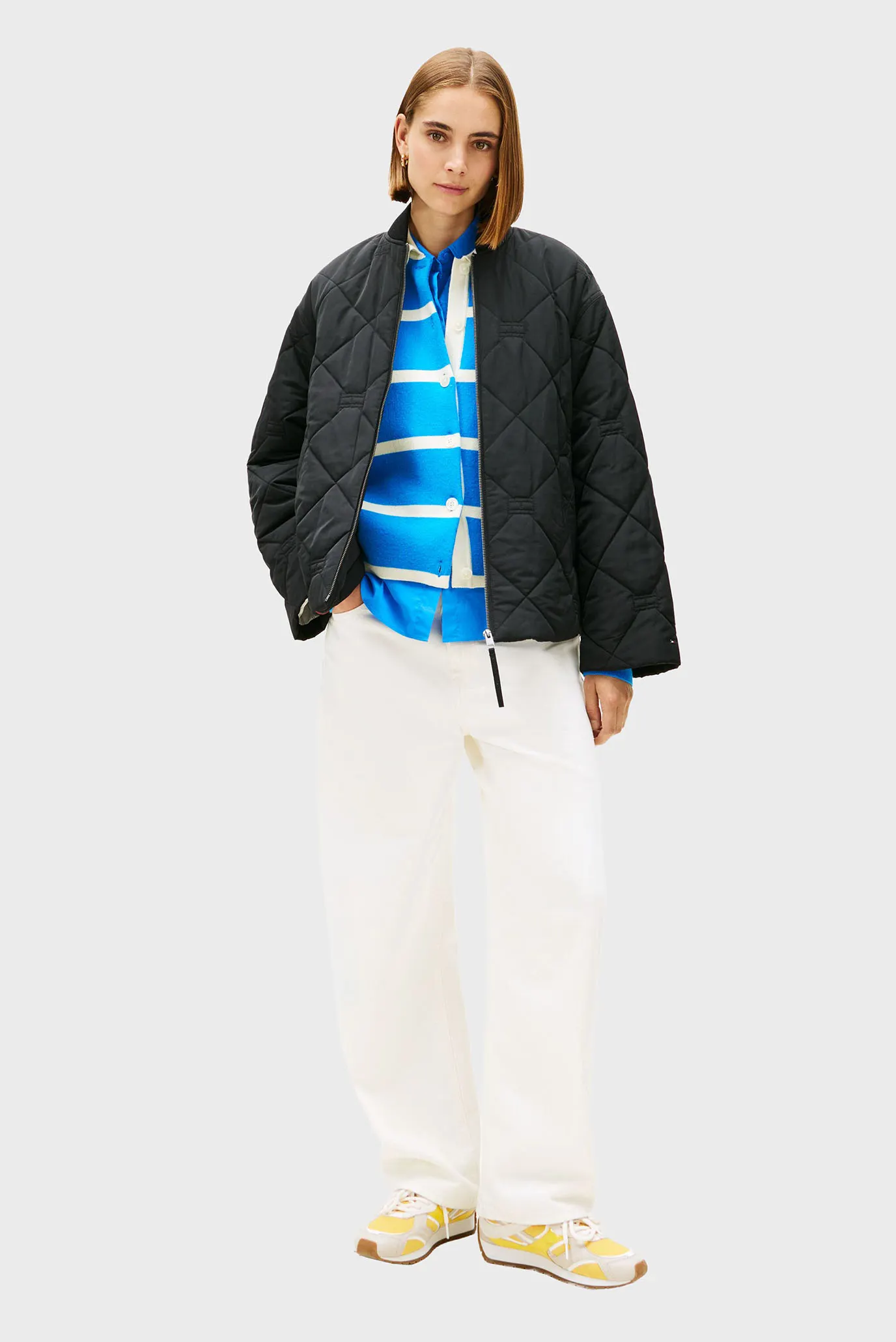 Куртка демисезонная PADDED FLAG QUILTED BOMBER 2