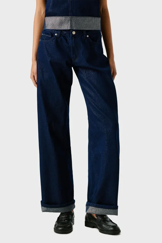 Джинсы WIDE LEG MW LINA SHINE Pepe Jeans