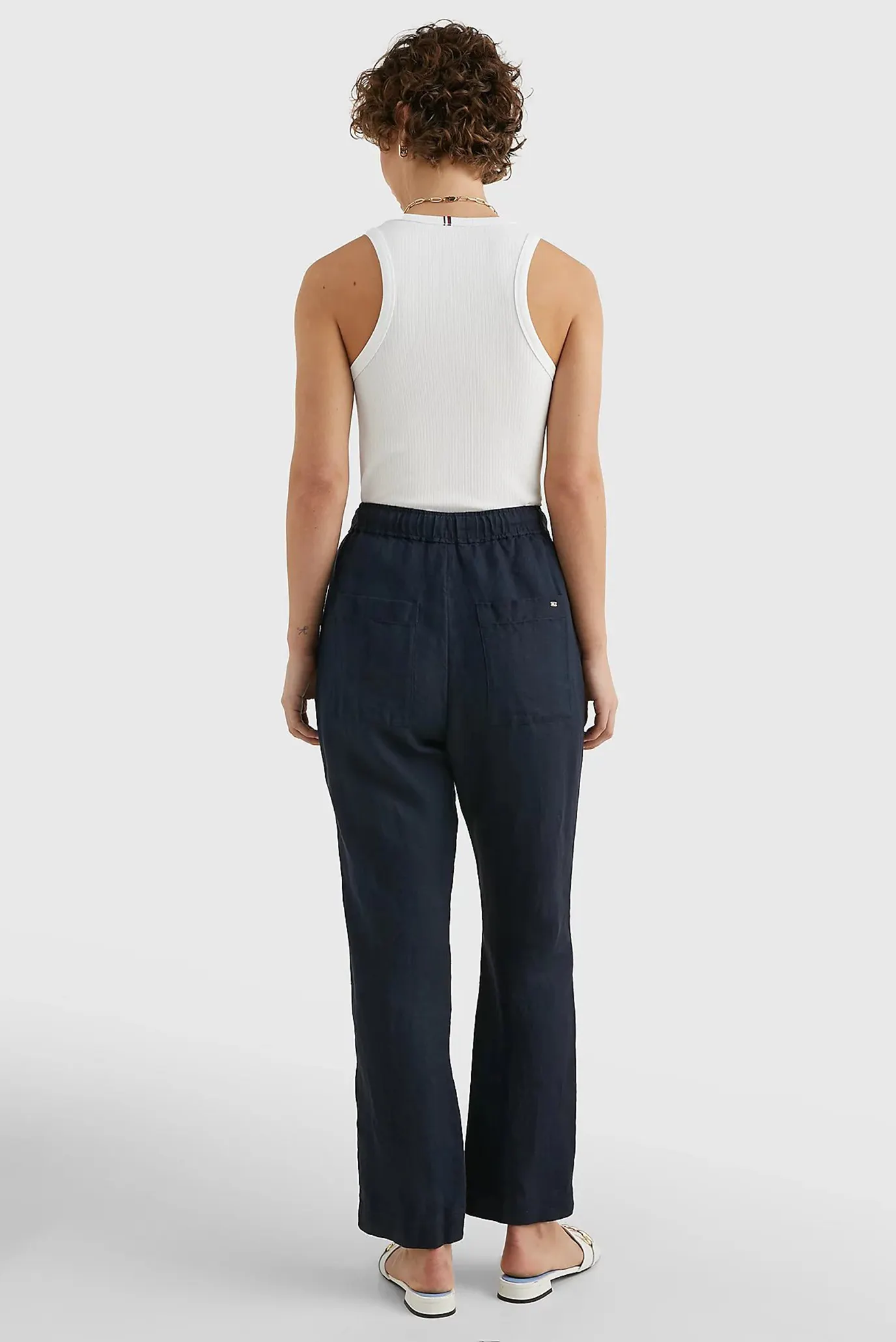 Штаны BOYFIT CAS LINEN PULL ON PANT 3