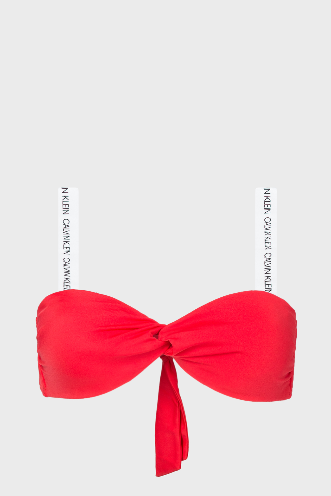 Женский красный лиф от купальника 4