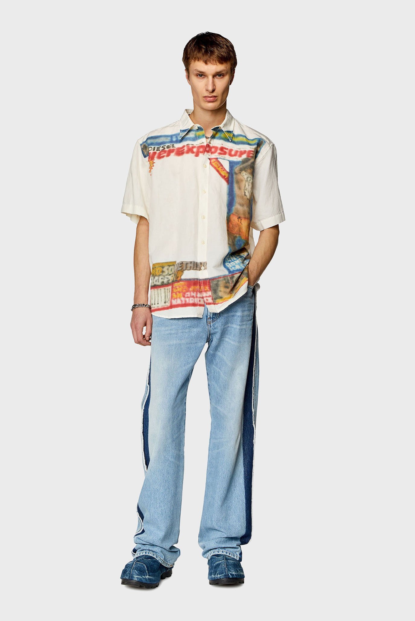 Рубашка с коротким рукавом S-ELIAS CAMICIA 2