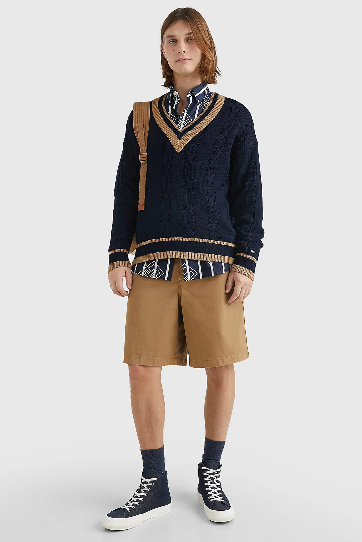 Мужские бежевые шорты BERMUDA GABARDINE GMD 6