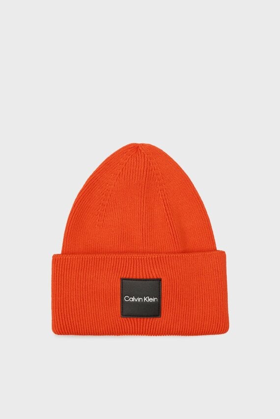 Шапка FINE COTTON RIB BEANIE Calvin Klein Шапка FINE COTTON RIB BEANIE Calvin Klein