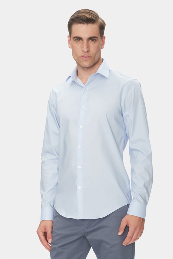 Рубашка SLIM STR COLLAR SLD