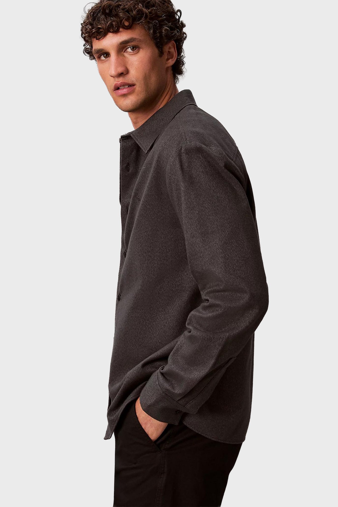 Рубашка LS MELANGE FLANNEL EASY SHIRT 4