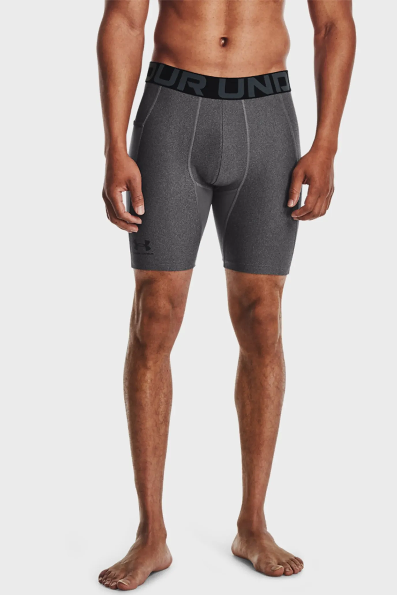 Мужские серые велосипедки UA HG Armour 7