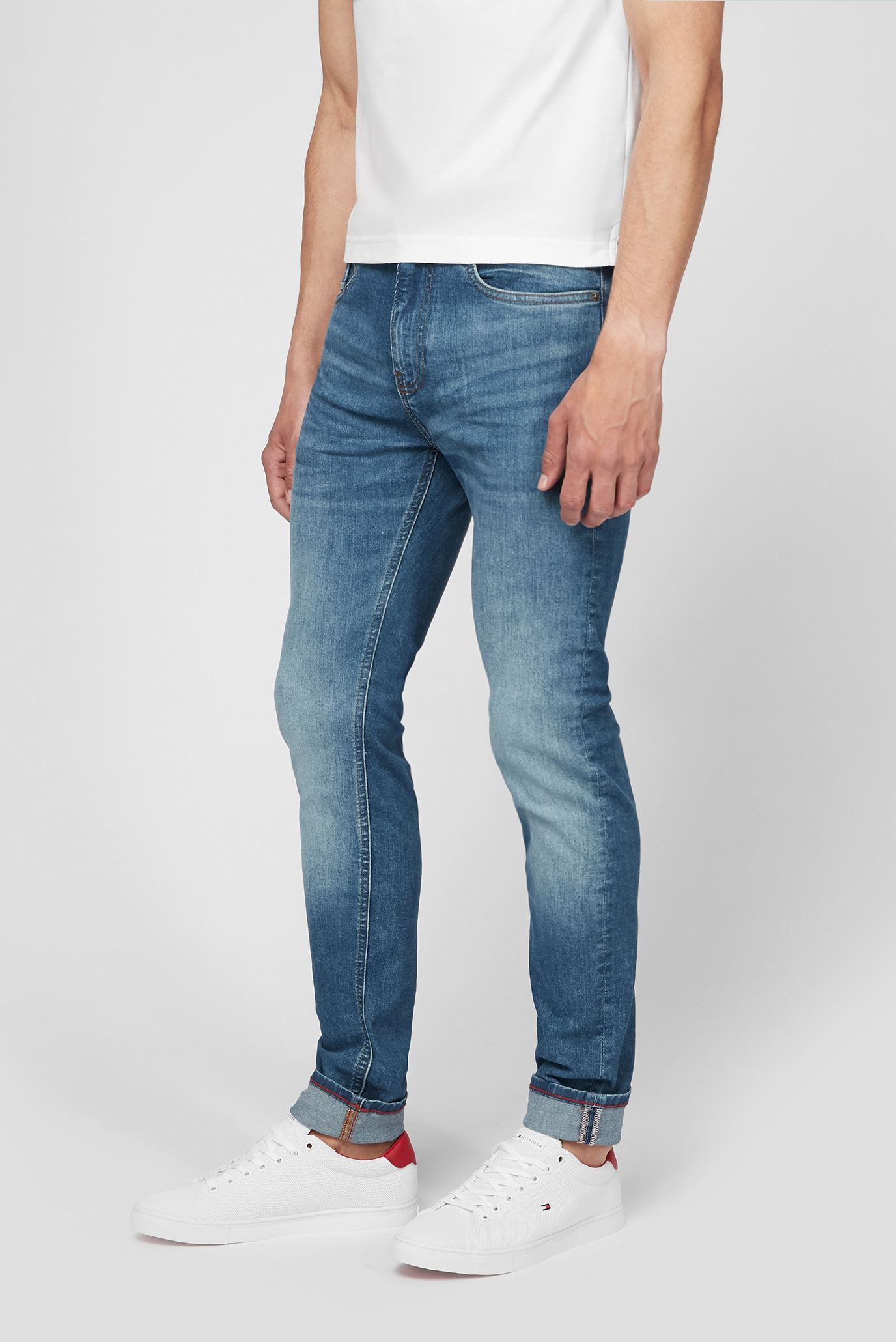 Мужские синие джинсы WCC BLEECKER PSTR HINTON BLUE 8