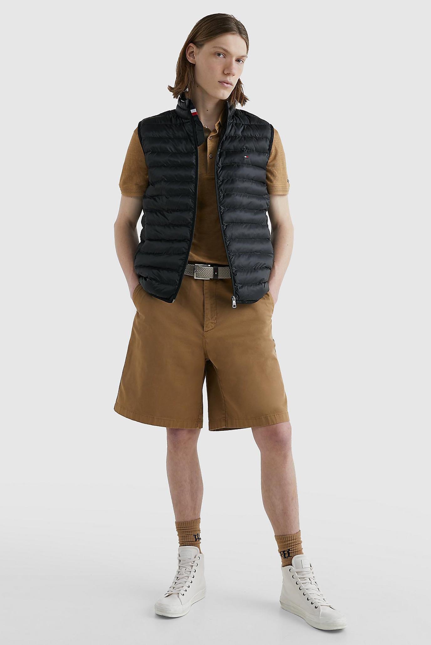 Мужской черный жилет CORE PACKABLE CIRCULAR VESTTommy Hilfiger Мужской черный жилет CORE PACKABLE CIRCULAR VEST 2