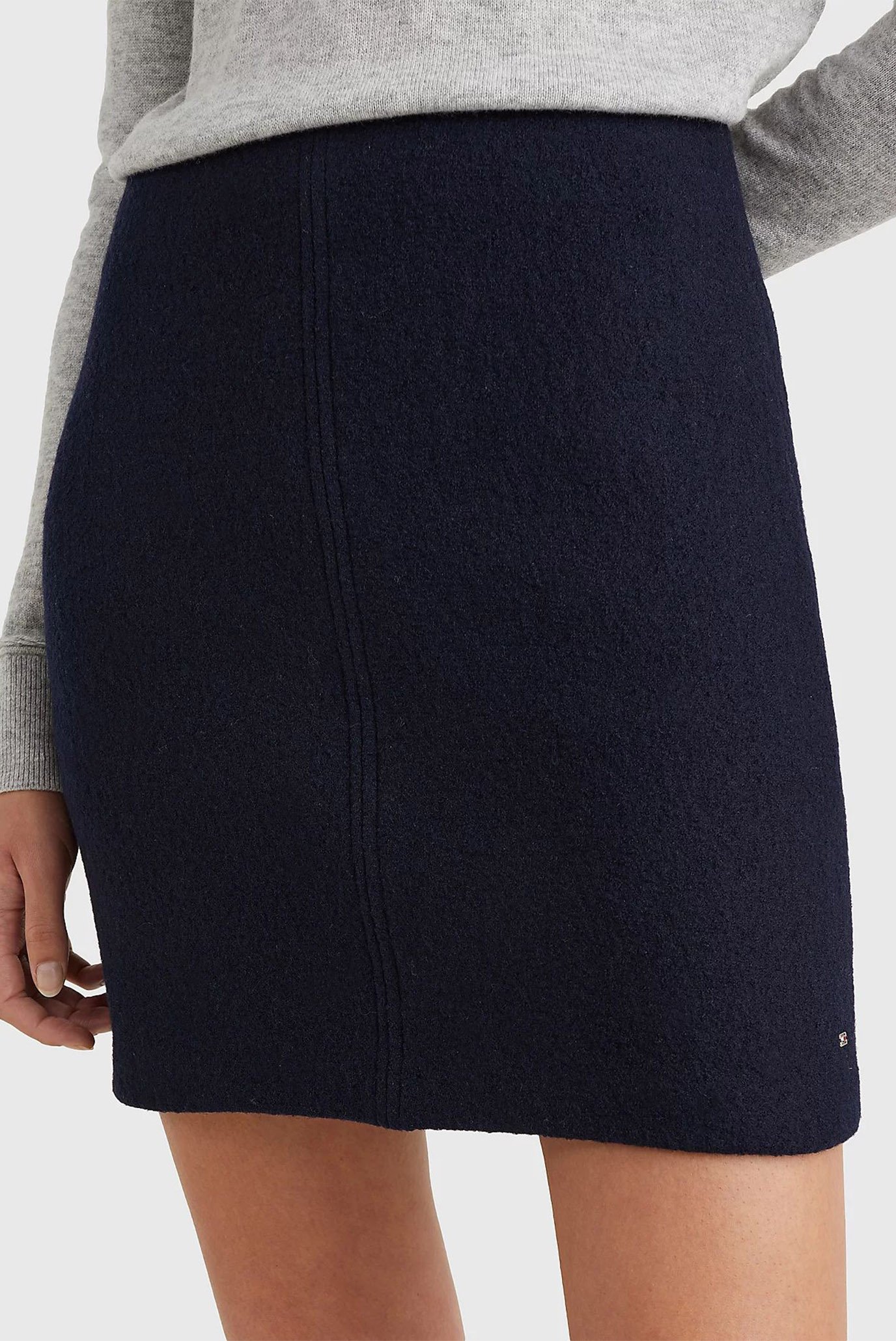 Юбка BOILED WOOL MINI SKIRT 1