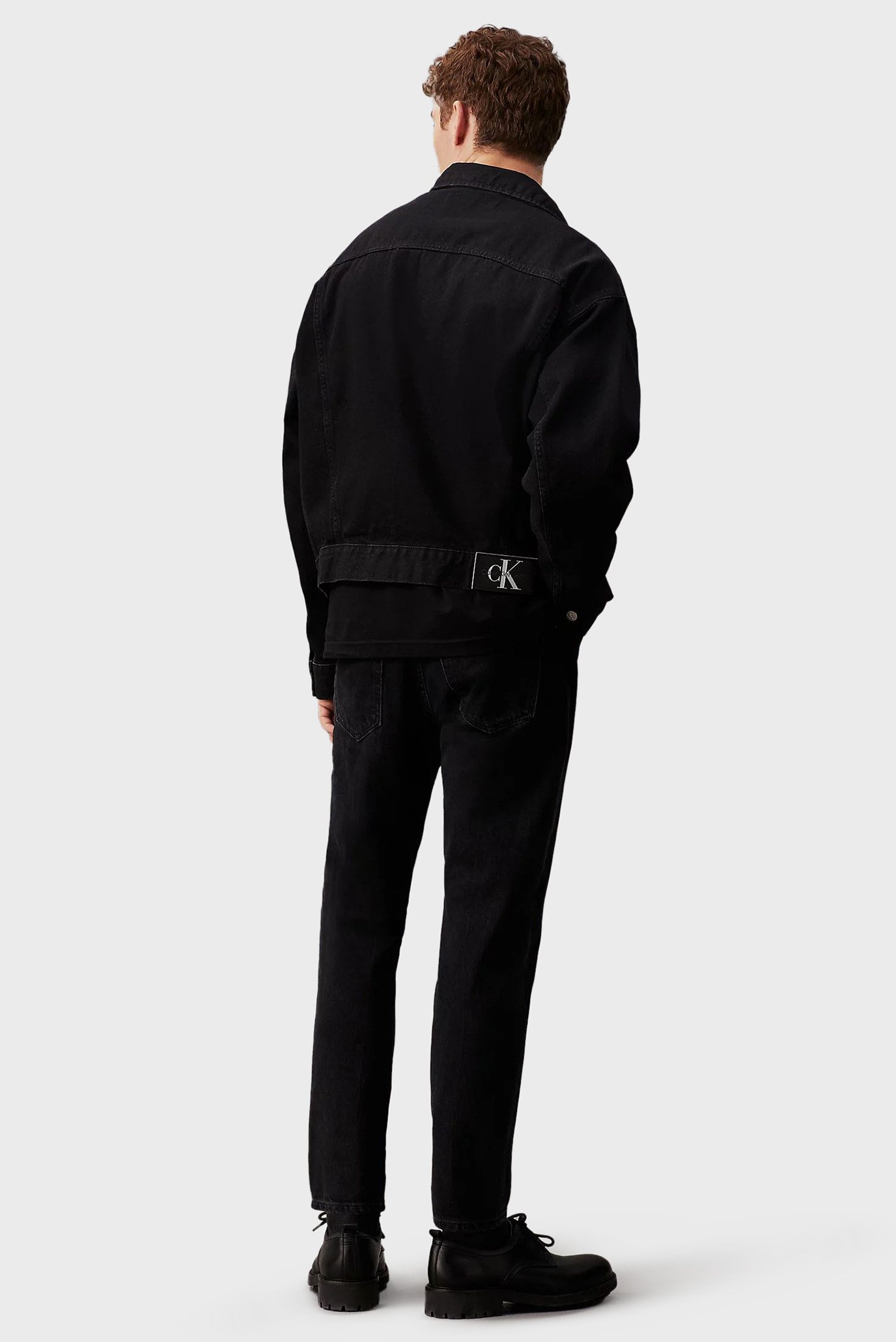 Мужские черные джинсы DAD JEAN 4