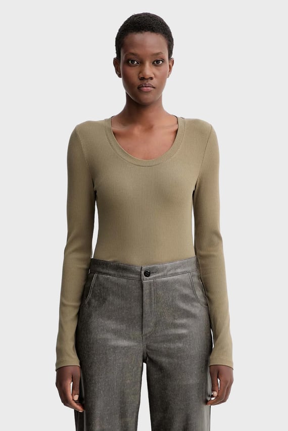 Лонгслив LS MODAL RIB TEE Calvin Klein Лонгслив LS MODAL RIB TEE Calvin Klein