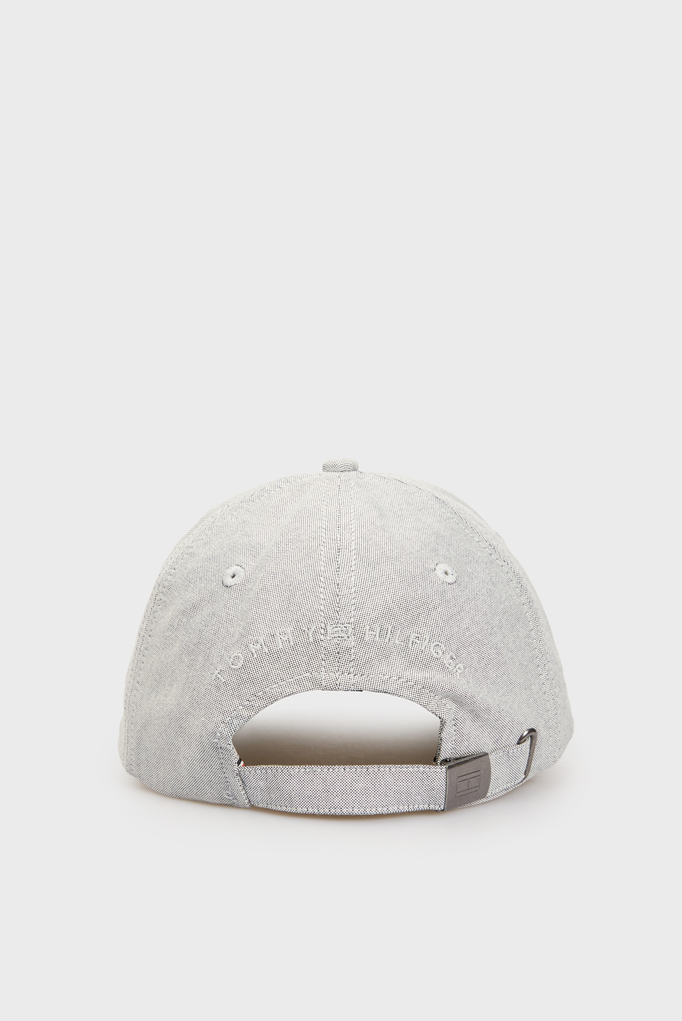 Мужская серая кепка TH FLAG OXFORD 6 PANEL CAP 2