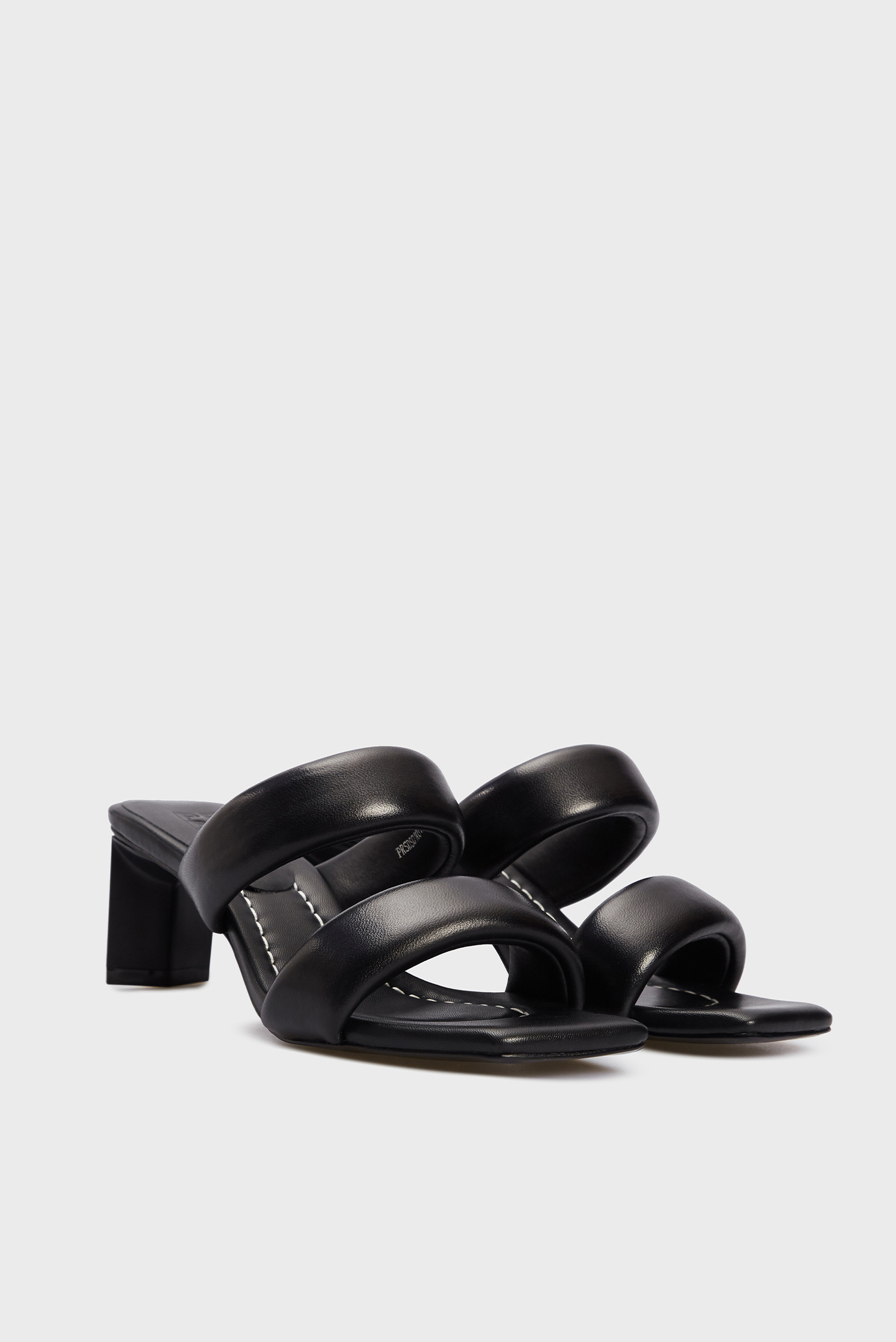 Женские черные кожаные мюли Arcelia 8