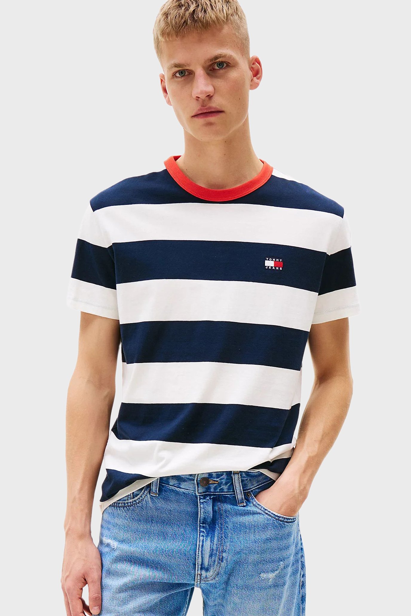 Мужская футболка в полоску REG BOLD  STRIPE TEE 1